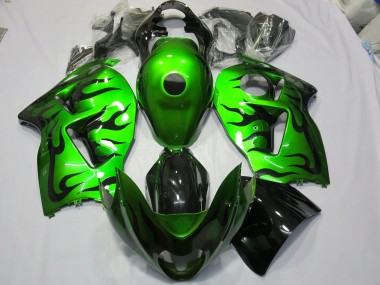 Verde Brillante 97-07 GSXR 1300 Carenado Moto